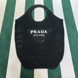 Prada Crochet tote bag