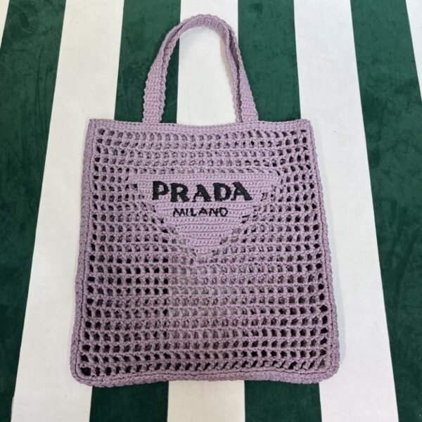 Prada Crochet tote bag