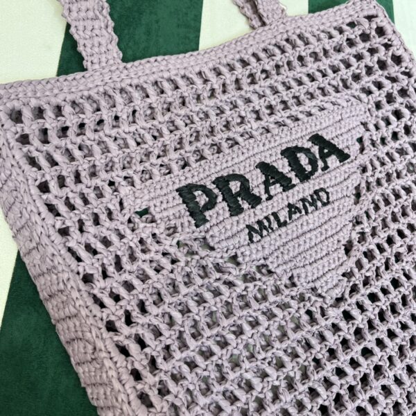 Prada Crochet tote bag