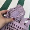 Prada Crochet tote bag