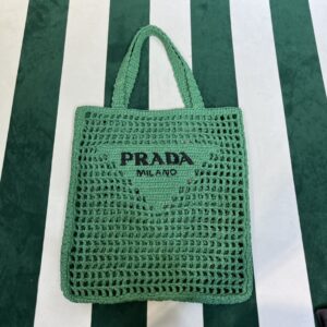 Prada Crochet tote bag