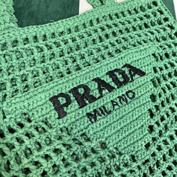 Prada Crochet tote bag