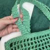 Prada Crochet tote bag
