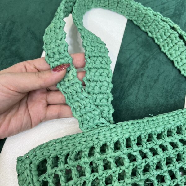 Prada Crochet tote bag