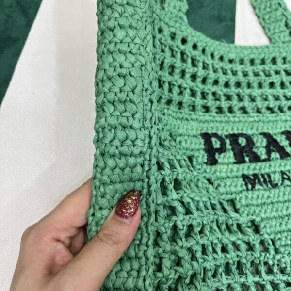 Prada Crochet tote bag