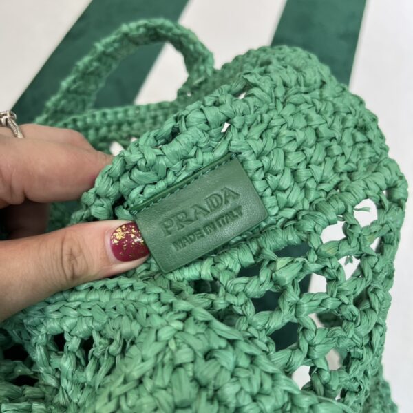 Prada Crochet tote bag
