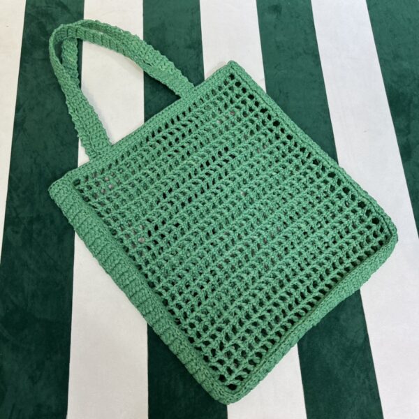 Prada Crochet tote bag
