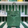 Prada Crochet tote bag