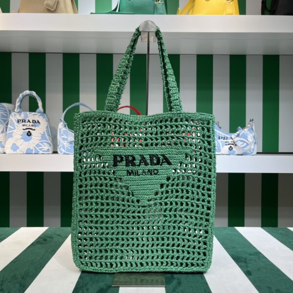 Prada Crochet tote bag