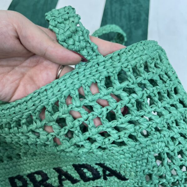 Prada Crochet tote bag