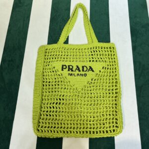 Prada Crochet tote bag