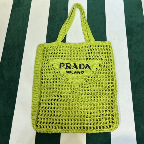 Prada Crochet tote bag