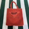 Prada Crochet tote bag