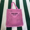 Prada Crochet tote bag