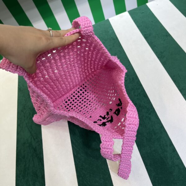 Prada Crochet tote bag