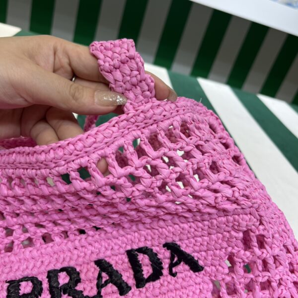 Prada Crochet tote bag