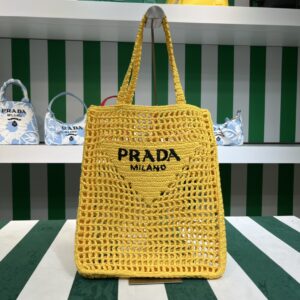 Prada Crochet tote bag