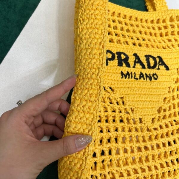 Prada Crochet tote bag