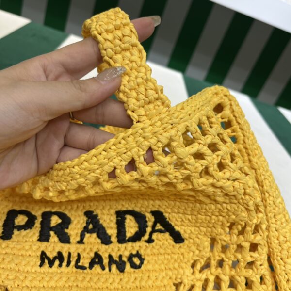 Prada Crochet tote bag
