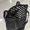 Prada Woven fabric crochet tote bag