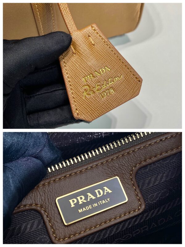 Prada Re-Edition 1978 medium Re-Nylon and Saffiano leather top-handle bag