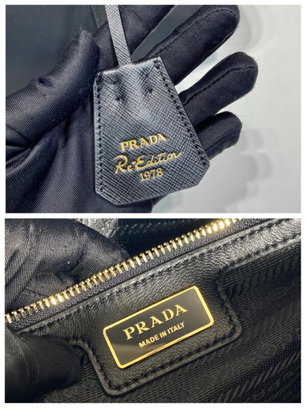 Prada Re-Edition 1978 medium Re-Nylon and Saffiano leather top-handle bag
