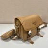 Prada Re-nylon And Saffiano Leather Shoulder Bag