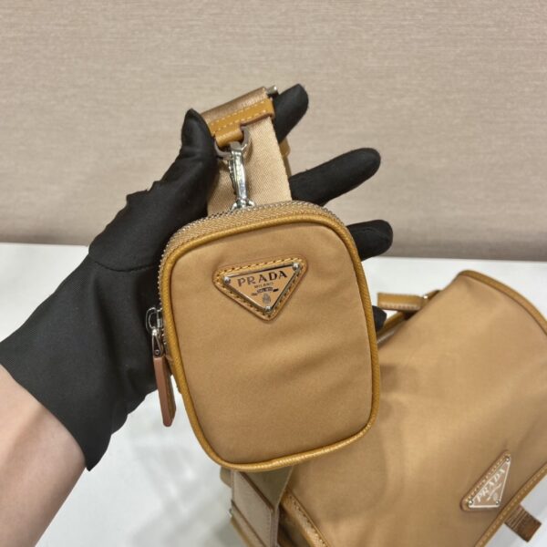 Prada Re-nylon And Saffiano Leather Shoulder Bag