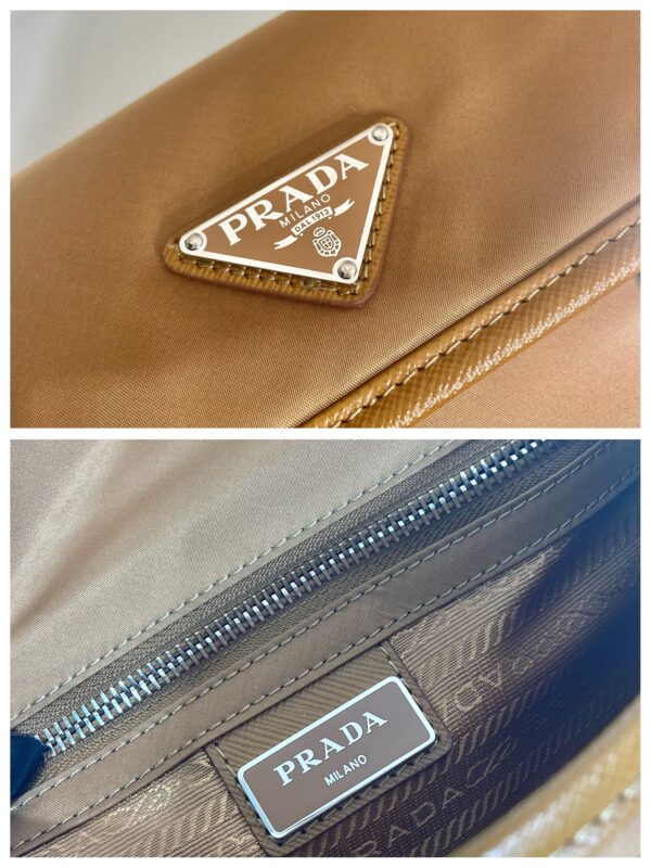 Prada Re-nylon And Saffiano Leather Shoulder Bag