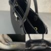 Prada Buckle large leather handbag with belt