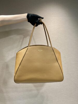 Prada Large leather tote bag