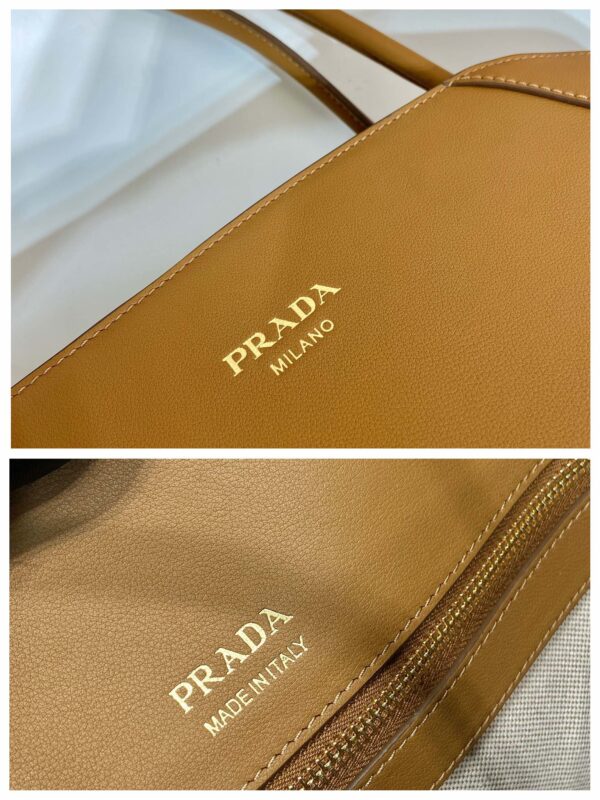Prada Large leather tote bag