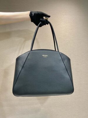 Prada Large leather tote bag