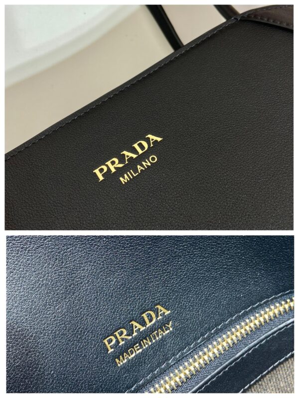 Prada Large leather tote bag