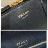Large leather tote bag with zipper closure