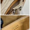 Prada Buckle large leather handbag with belt