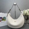Prada Large leather shoulder bag Hobo