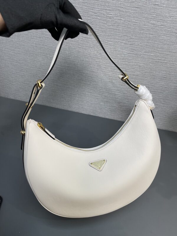Prada Large leather shoulder bag Hobo