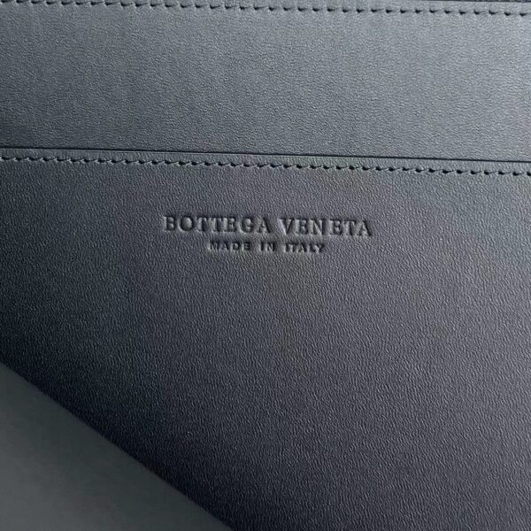 Bottega Veneta Intrecciato Half Zip Pouch
