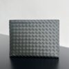 Bottega Veneta Intrecciato Half Zip Pouch