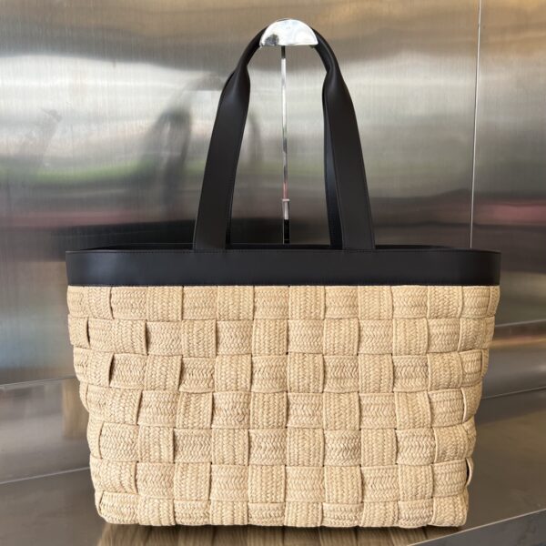 Bottega Veneta Raffia Tote Bag