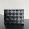 Bottega Veneta Intrecciato Half Zip Pouch