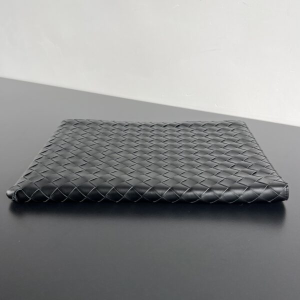 Bottega Veneta Intrecciato Half Zip Pouch