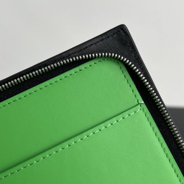Bottega Veneta Intrecciato Half Zip Pouch
