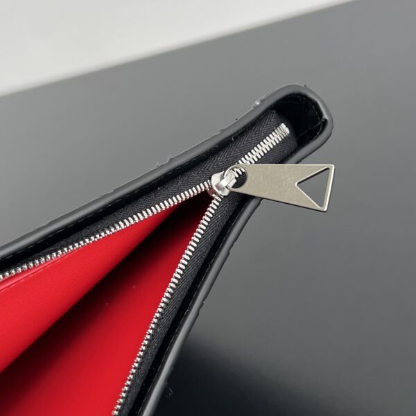 Bottega Veneta Intrecciato Half Zip Pouch