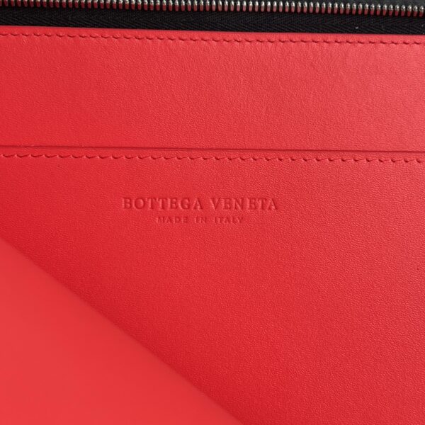 Bottega Veneta Intrecciato Half Zip Pouch