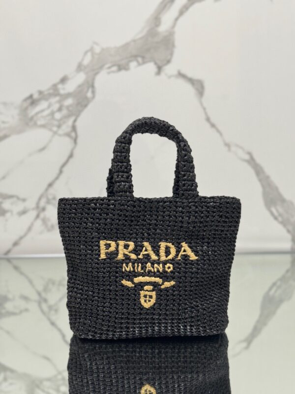 Prada Small crochet tote bag
