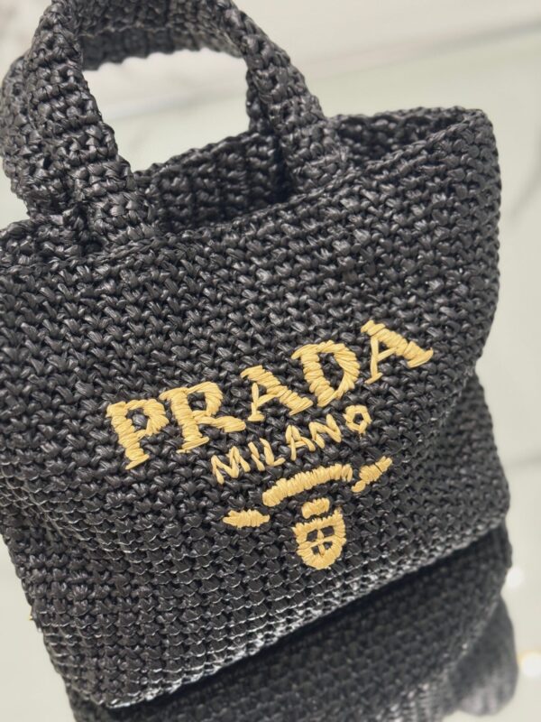 Prada Small crochet tote bag
