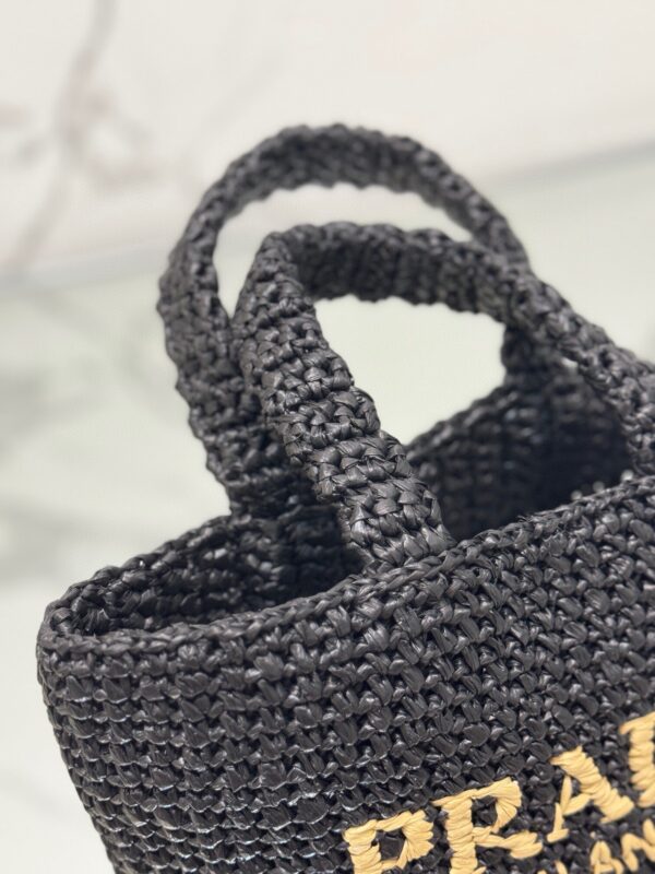 Prada Small crochet tote bag