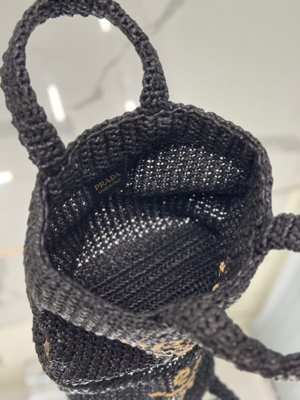 Prada Small crochet tote bag